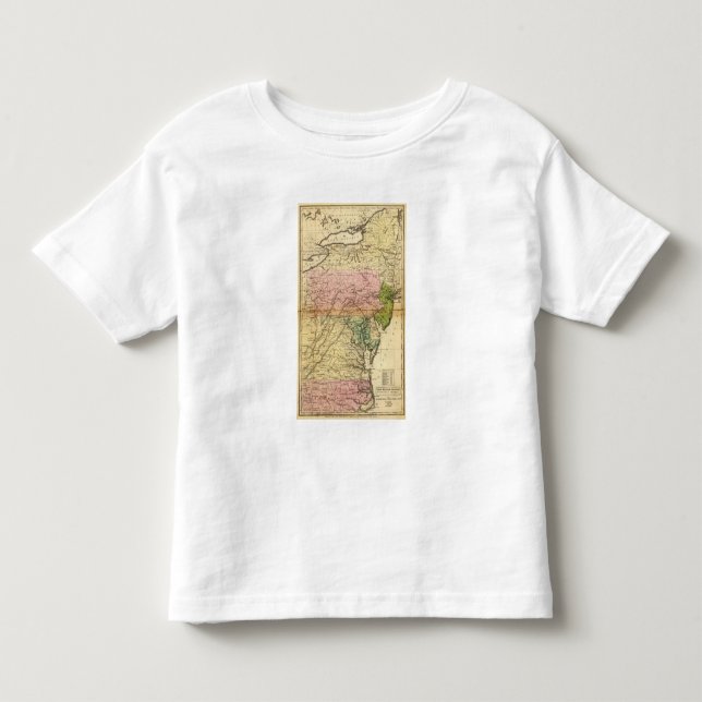 Mellersta stater tee shirt (Framsida)