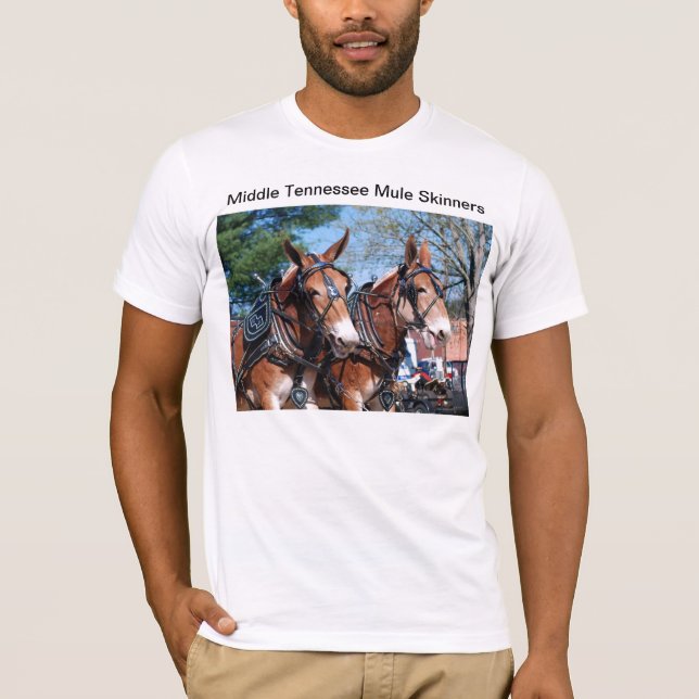 Mellersta Tennessee MuleSkinners Tee (Framsida)