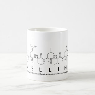 Mellina peptide namn mugg