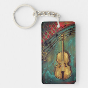 Mello Cello-Anpassadet, Dubbla-Sied Keychain
