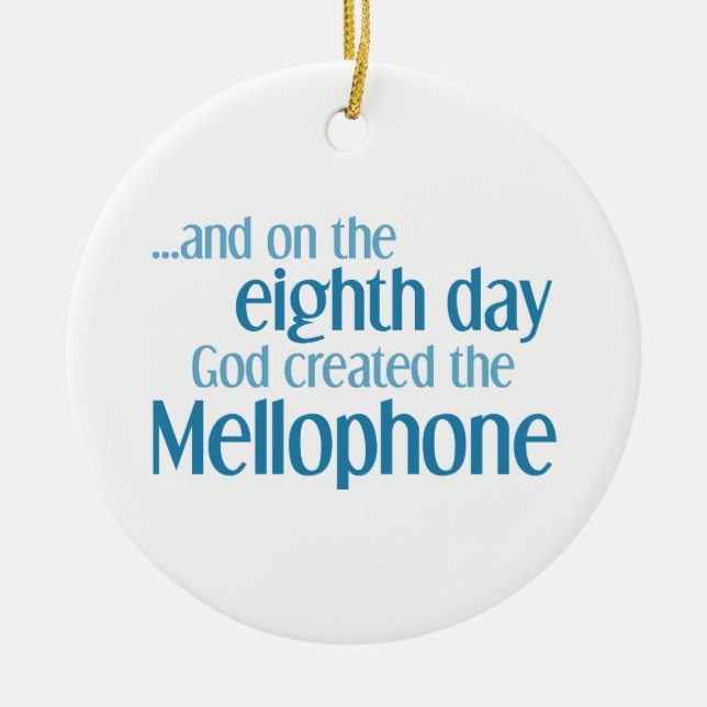 Mellophone Creation Julgransprydnad Keramik (Framsidan)
