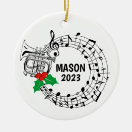Mellophone Marching Band jul Ornament