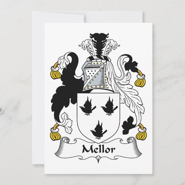 Mellor Family Crest (Framsida)