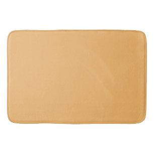 Mellow Apricot Solid Plain Färg. Badrumsmatta