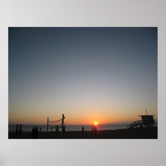 Mellow at the Beach Poster (Framsidan)