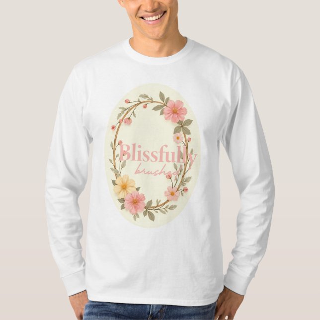 Mellow Blooms T Shirt (Framsida)
