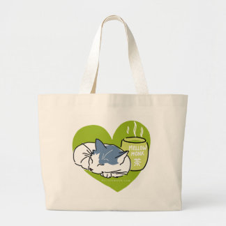 Mellow Cat Jumbo Tote Jumbo Tygkasse