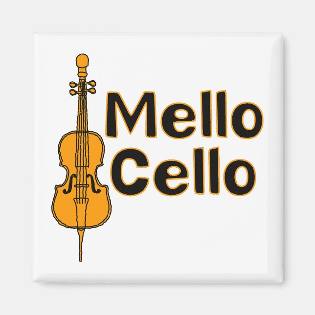 Mellow Cello Magnet (Framsidan)