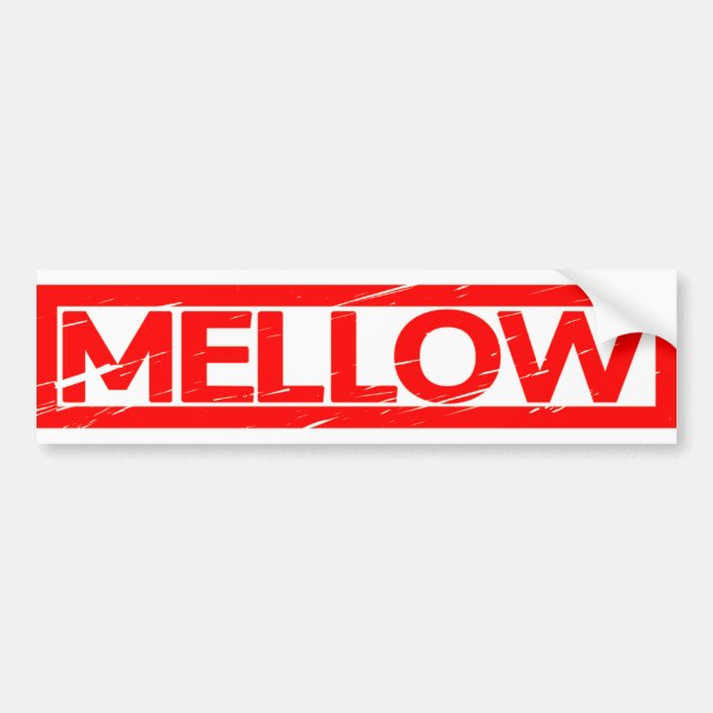 Mellow Frimärke Bildekal (Framsidan)