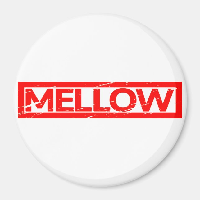 Mellow Frimärke Magnet (Framsidan)