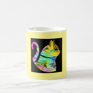 Mellow Gult Cat Coffee Mugg