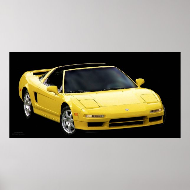 MELLOW GULT NSX POSTER (Framsidan)