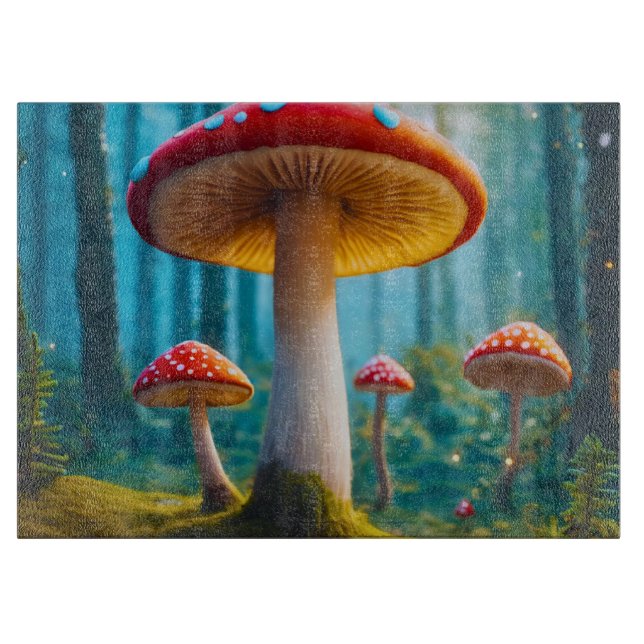Mellow Mushroom Skärbräda (Framsidan)