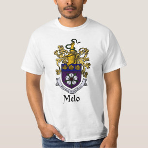 Melo familjvapensköld/vapensköldT-tröja Tee