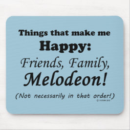 Melodeon gör mig Lycklig Musmatta