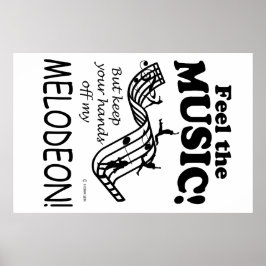 Melodeon känner musiken poster
