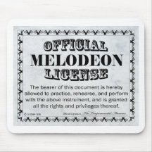 Melodeon Licence
