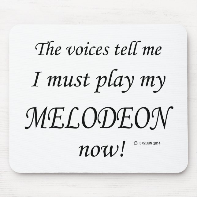 Melodeon Voices säger att must Play Musmatta (Framsidan)