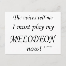 Melodeon Voices säger att must Play Vykort