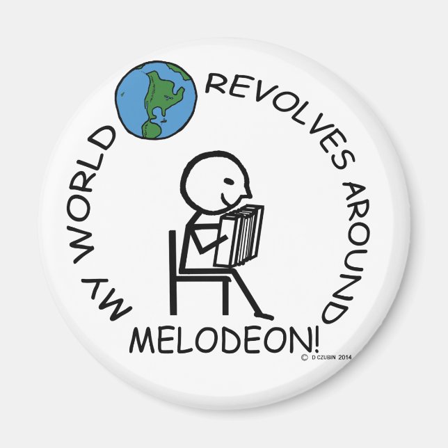 Melodeon - World Revolves Around Magnet (Framsidan)