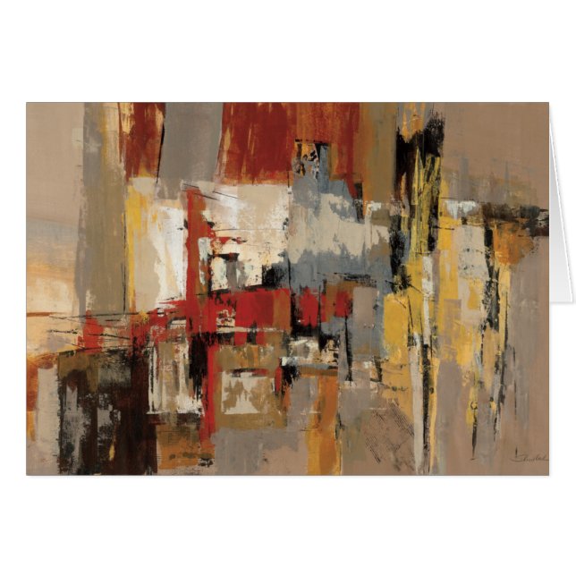 Melodi för gitarr och Sax Hälsningskort (Framsidan Horizontal)