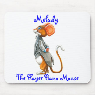 Melodi spelarepianot Mousepad Musmatta