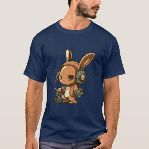 Melodic Bunny: A Musical Journey T Shirt