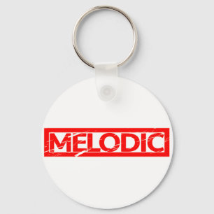 Melodic Frimärke Nyckelring