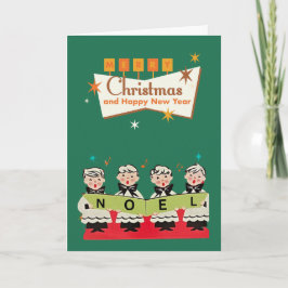 Melodies i mitten av århundradet: Jul NOEL Choir S Kort