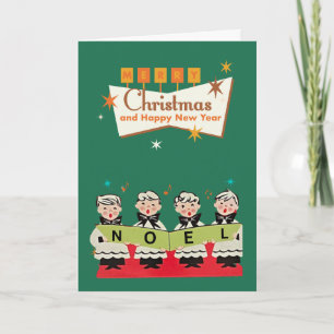 Melodies i mitten av århundradet: Jul NOEL Choir S Kort