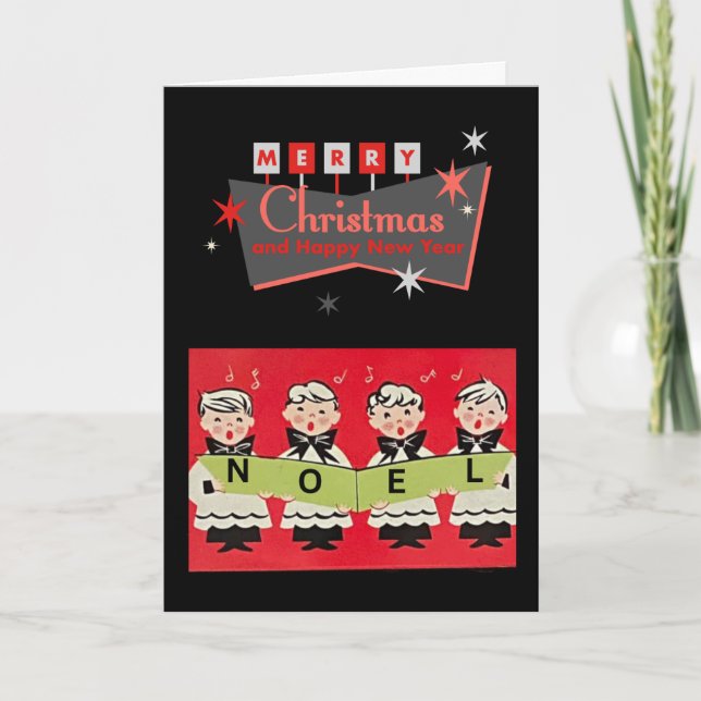 Melodies i mitten av århundradet: Noel Choir Boys  Kort (Framsida)