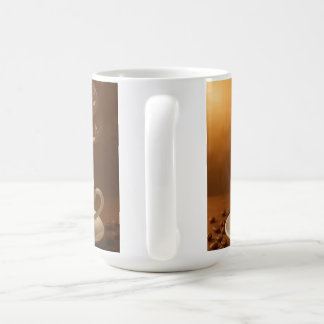 "Melodies in Steam: Musical Coffee Cup Art Mug" Kaffemugg