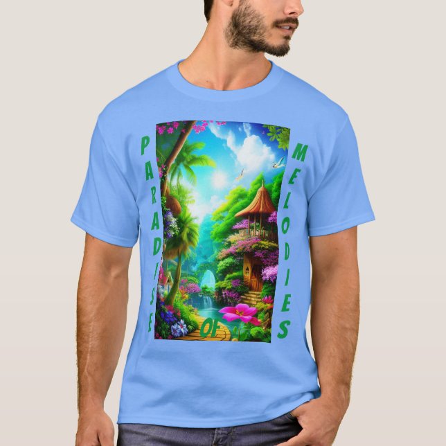 Melodies paradise: Natur Inspired T Shirt (Framsida)