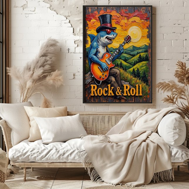 Melodiska djup, vibranthöjder poster (Skapare uppladdad)