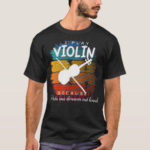 Melodiska utbyten: Violins Dreamer Sonata T Shirt