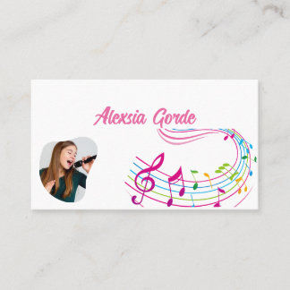 Melody in a Card Visitkort