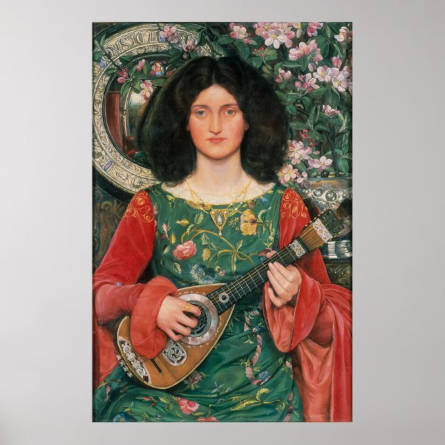 Melody (Musica), c. 1895/1897, Kate Bunce Poster (Framsidan)