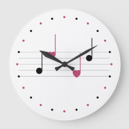 Melody of Kärlek (Linear) Stor Klocka