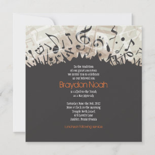 MELODY of the TORAH Pub Bat mitzvah Investigation Inbjudningar