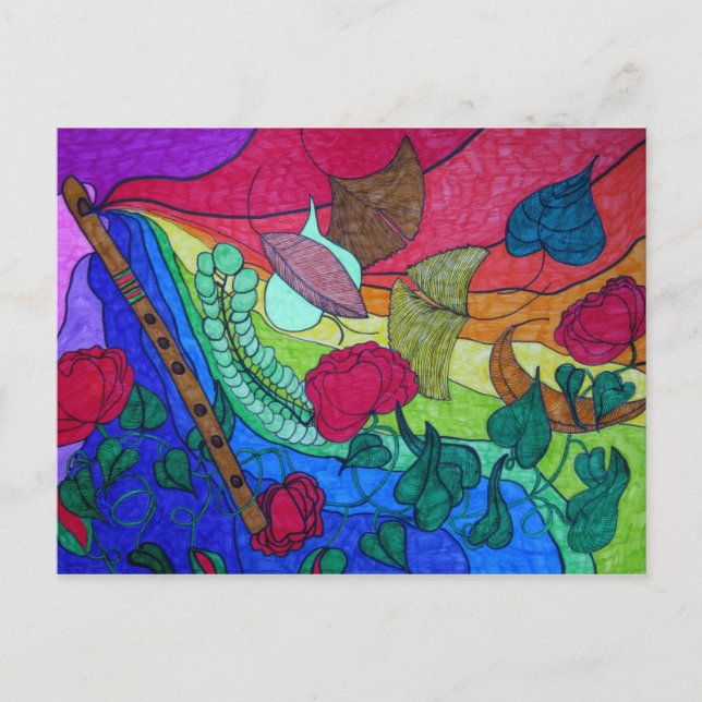 Melody of your Life-vycard Vykort (Framsida)