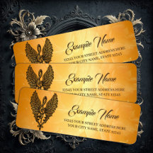 Melodys själ, en gyllene klyva med vingar.