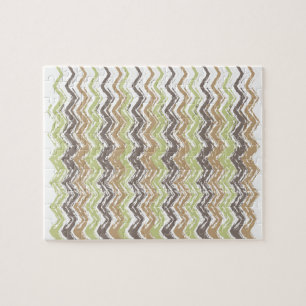 Melon Brandy Scribble ZigZag Mönster Pussel