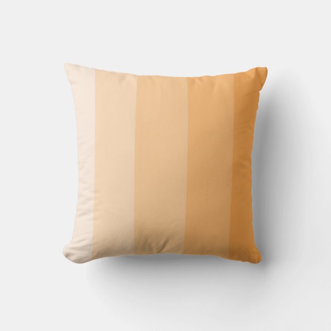 Melon Cantaloupe Ombre Rand Kudde (Framsida)