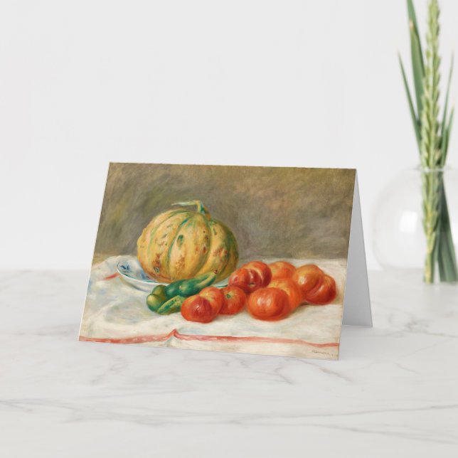 Melon et Tomates | Pierre-Auguste Renoir Kort (Framsida)