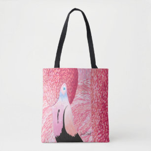 Melon Flamingo Handväskan Tygkasse