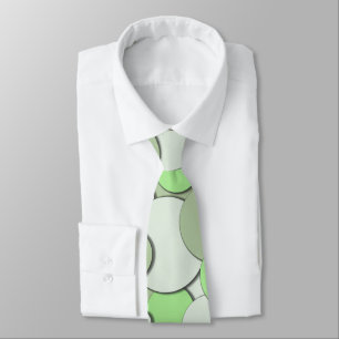 Melon Grön Monokrom Slips