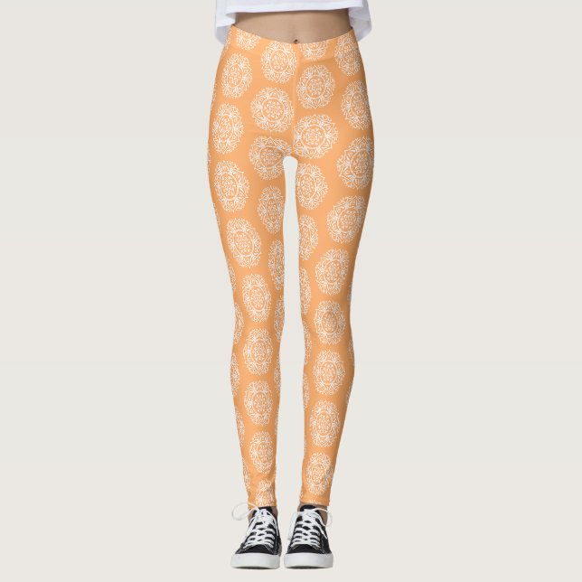 Melon Mandala Leggings (Framsida)