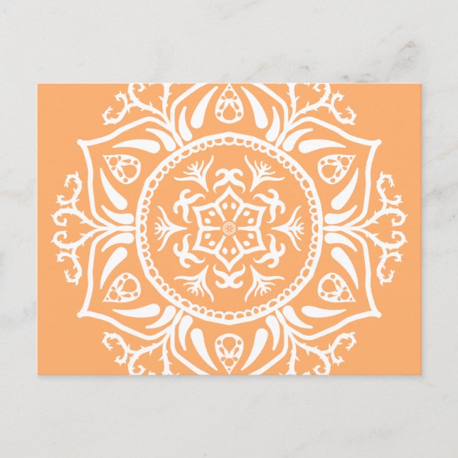Melon Mandala Vykort (Framsida)