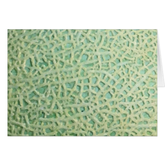 melon mönster hälsningskort (Framsidan Horizontal)
