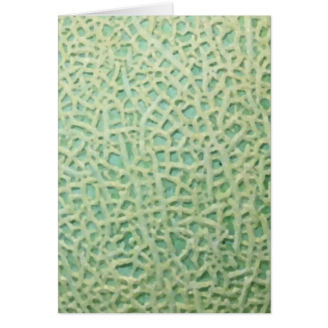melon mönster hälsningskort (Framsidan)